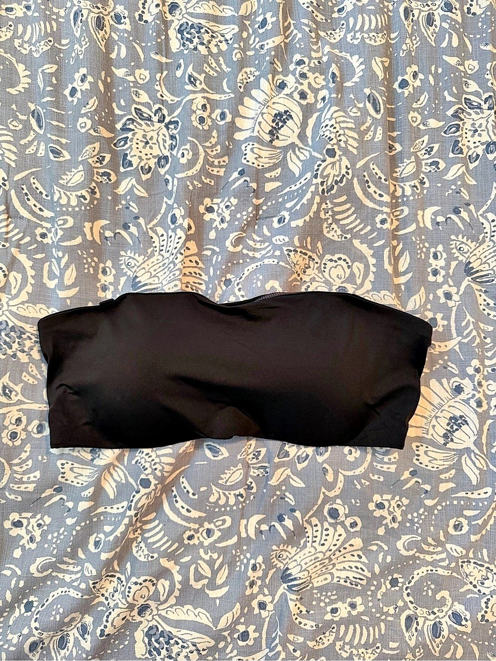 TRUE Women's Black Bandeau Bikini Top